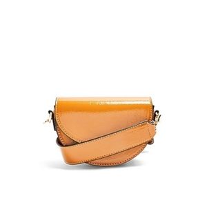 Brown cross over purse